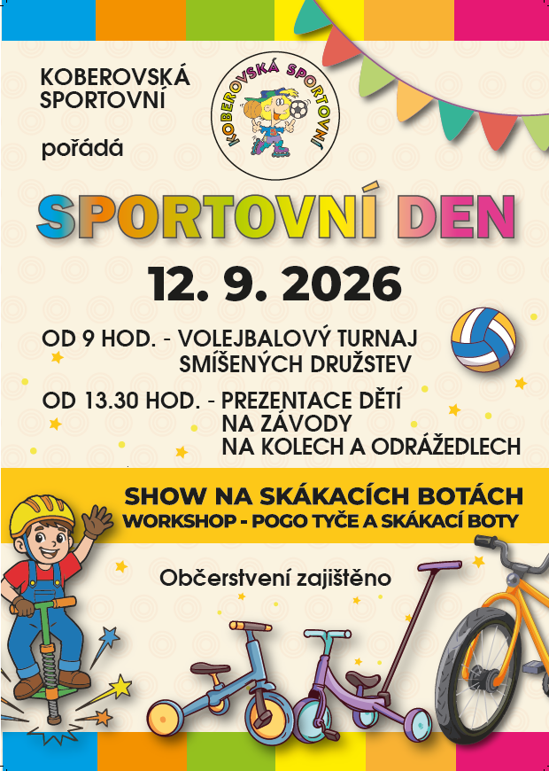 Sportovní den volejbal